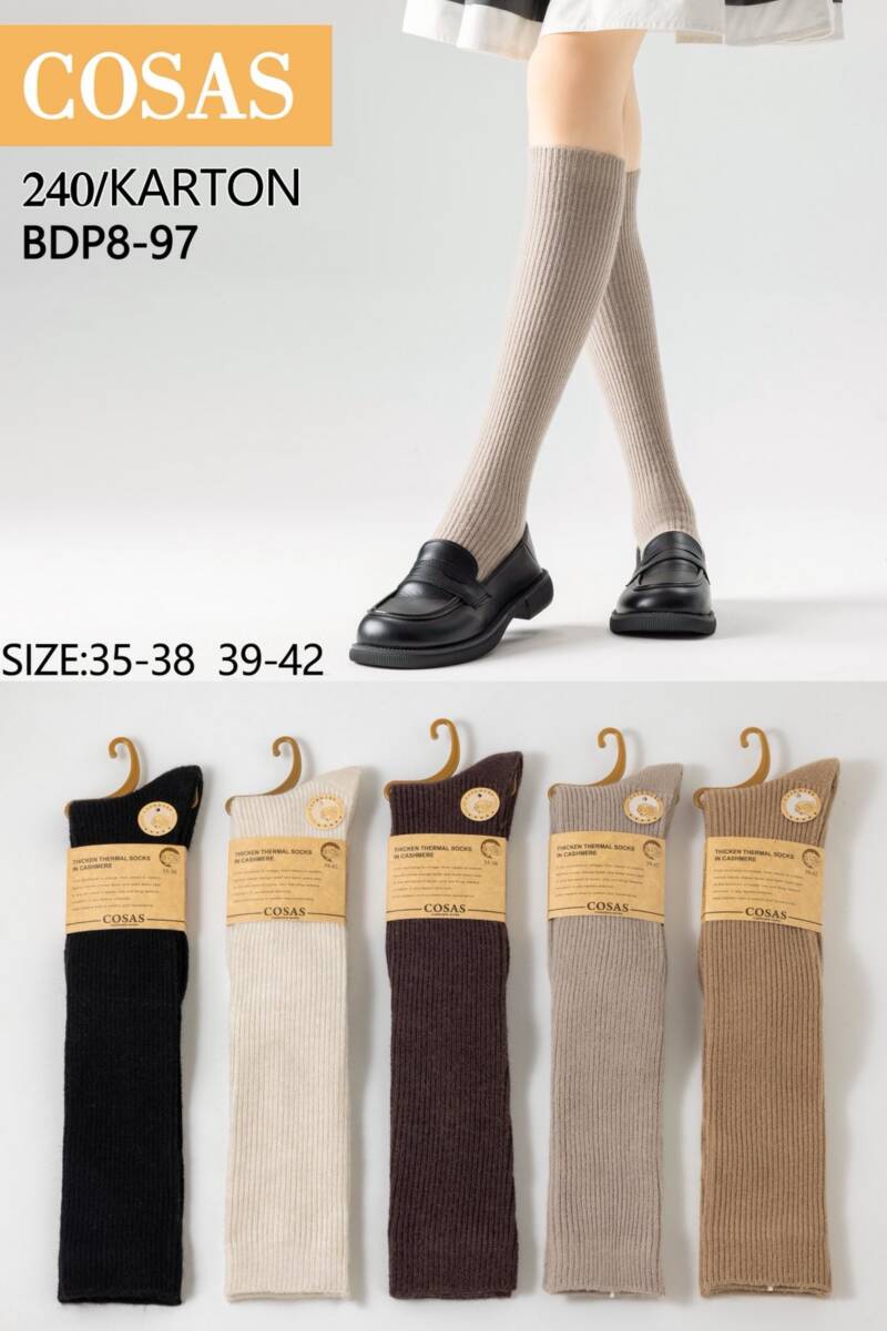Skarpety damskie Roz 35-42, Mix kolor Paczka 40 szt